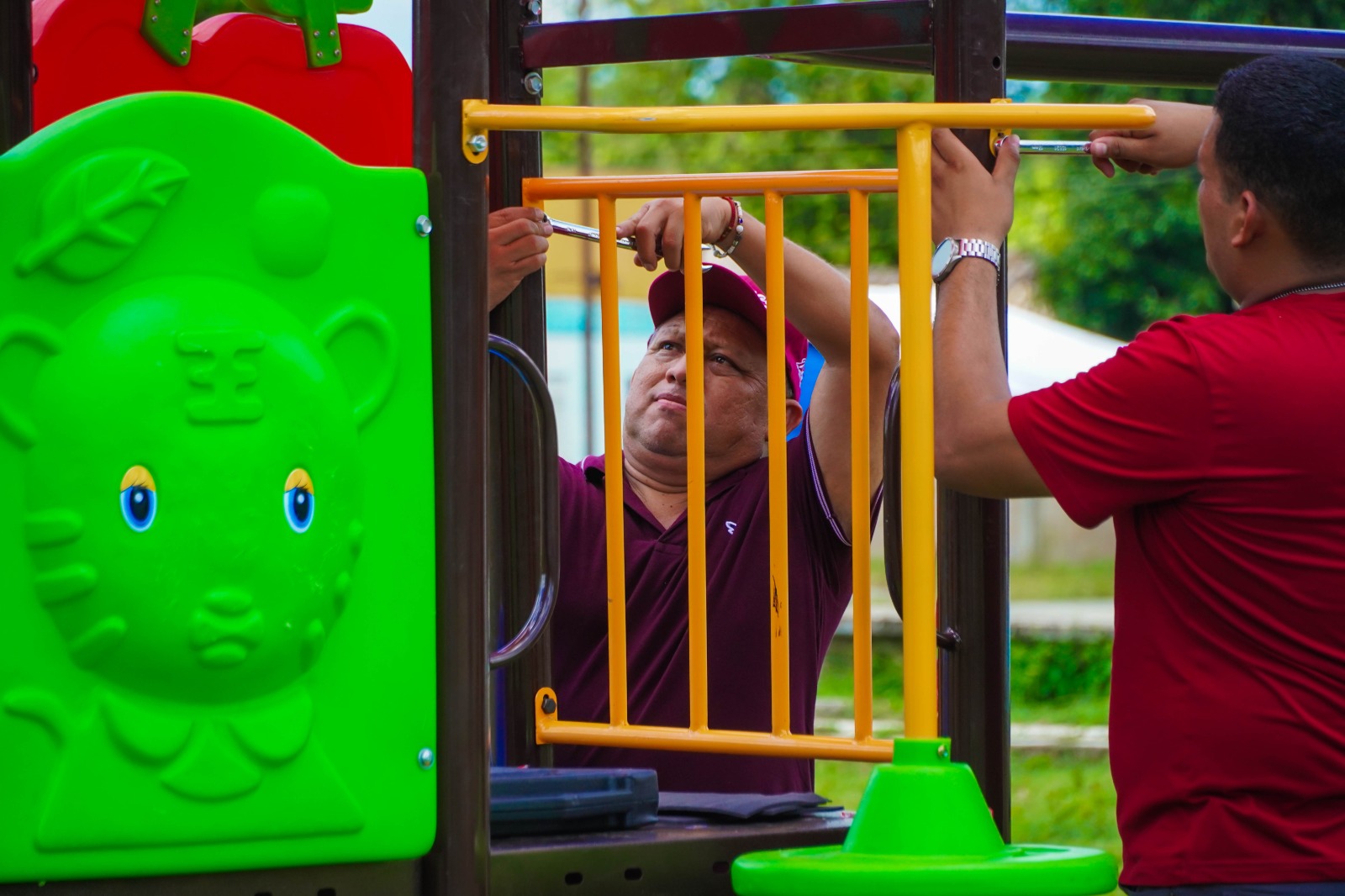 IMG-20251016-WA0067 ERIK BORGES YAM IMPULSA LA RECREACIÓN INFANTIL CON LA ENTREGA DE 15 JUEGOS INFANTILES EN COMUNIDADES Y LA CABECERA MUNICIPAL