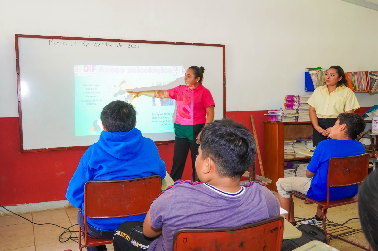 IMG-20251020-WA0028 EL AYUNTAMIENTO DE JOSÉ MARÍA MORELOS FORTALECE ACCIONES PARA CREAR ENTORNOS MÁS SEGUROS Y SALUDABLES CON LA PREVENCIÓN DEL ACOSO ESCOLAR