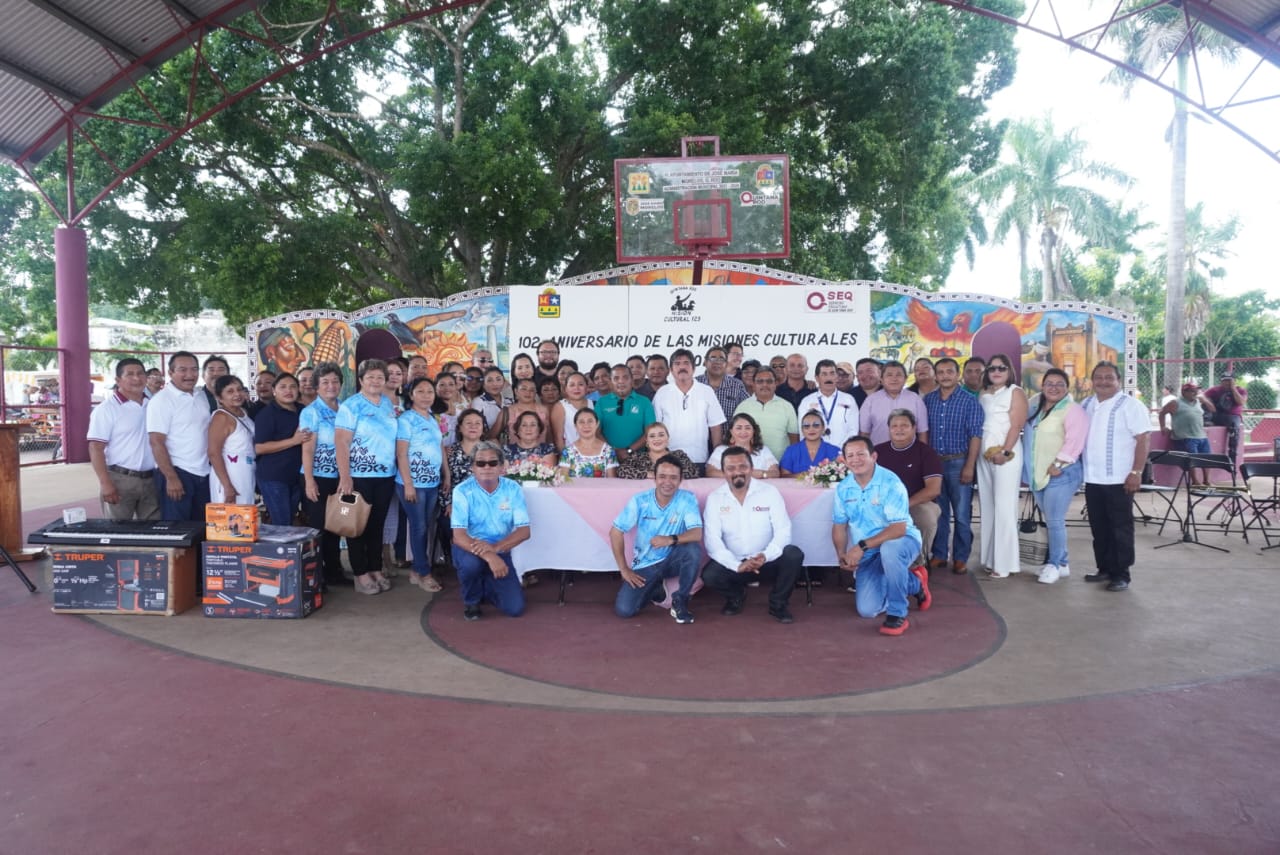 IMG-20251024-WA0018 EN JOSÉ MARÍA MORELOS SE CELEBRÓ EL 102 ANIVERSARIO DE LAS MISIONES CULTURALES EN QUINTANA ROO