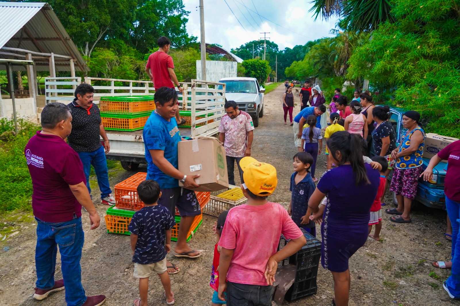 IMG-20251030-WA0048 CULMINA CON HISTÓRICO ÉXITO EL PROGRAMA DE PROSPERIDAD ALIMENTARIA FAMILIAR: SE ENTREGARON MÁS DE 40 MIL GALLINAS PONEDORAS EN JOSÉ MARÍA MORELOS