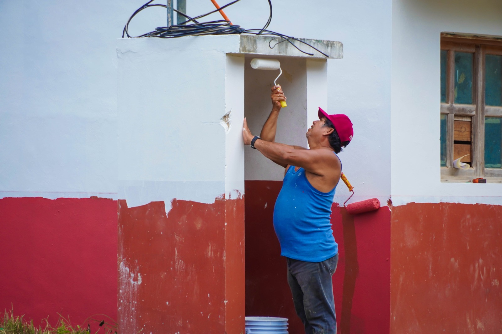 IMG-20251031-WA0006 ERIK BORGES YAM IMPULSA LA REHABILITACIÓN Y EL RESCATE DE ESPACIOS PÚBLICOS EN LA COMUNIDAD DE OTHÓN P. BLANCO