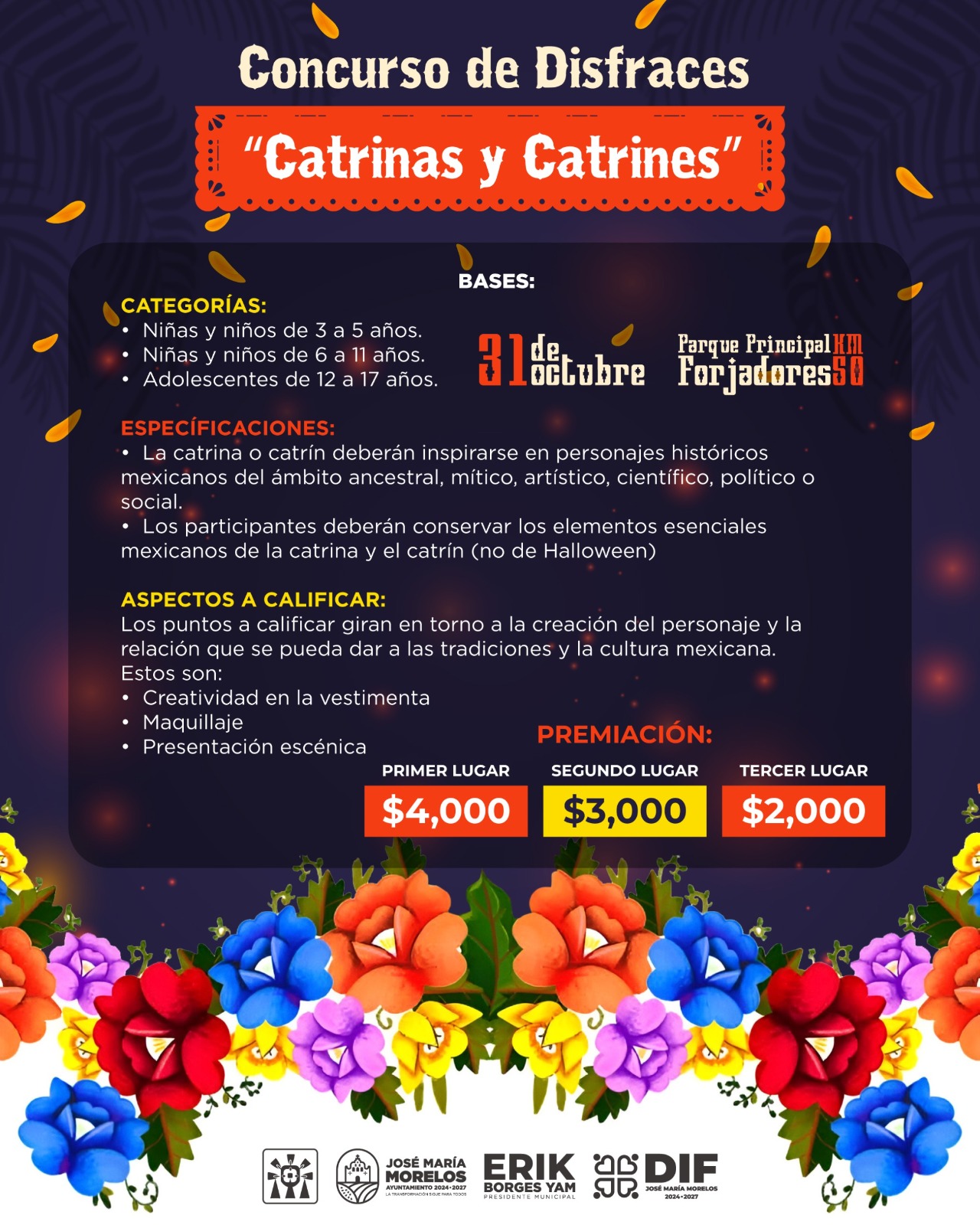 Imagen-de-WhatsApp-2025-10-17-a-las-12.39.17_5f8c1b3c ERIK BORGES YAM INVITA A DISFRUTAR DEL GRAN FESTIVAL DE DÍA DE MUERTOS DE LA ZONA MAYA 2025 EN JOSÉ MARÍA MORELOS