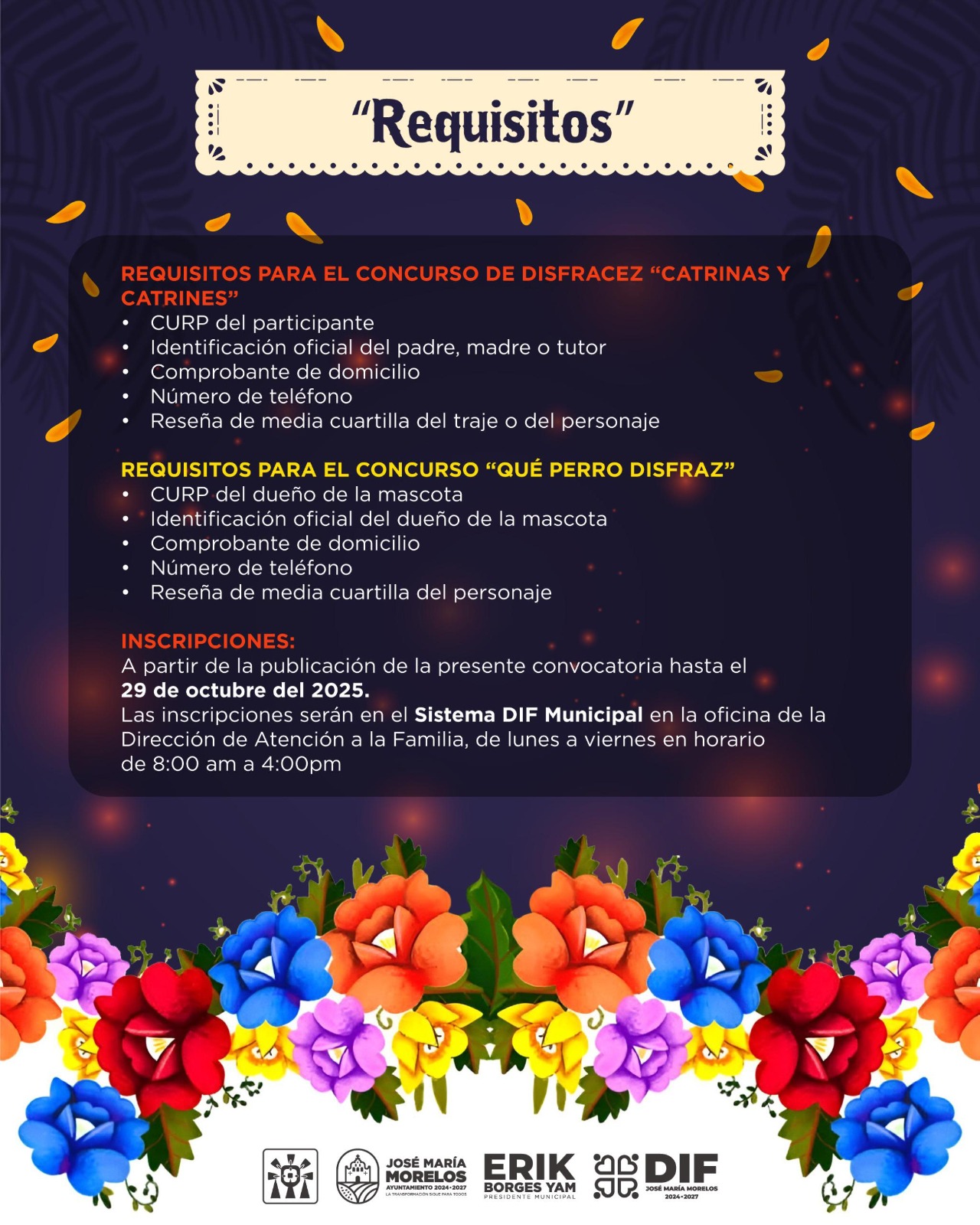 Imagen-de-WhatsApp-2025-10-17-a-las-12.39.17_8210c3aa ERIK BORGES YAM INVITA A DISFRUTAR DEL GRAN FESTIVAL DE DÍA DE MUERTOS DE LA ZONA MAYA 2025 EN JOSÉ MARÍA MORELOS
