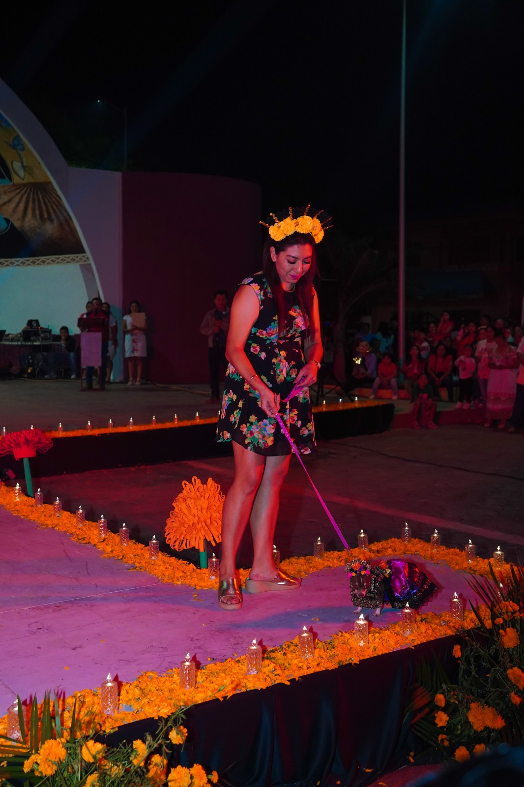 IMG-20251101-WA0005 ERIK BORGES YAM ENCABEZA CON ORGULLO EL INICIO DEL GRAN FESTIVAL DE DÍA DE MUERTOS “JANAL PIXÁN” 2025 DESDE LA PUERTA DE LA ZONA MAYA, JOSÉ MARÍA MORELOS