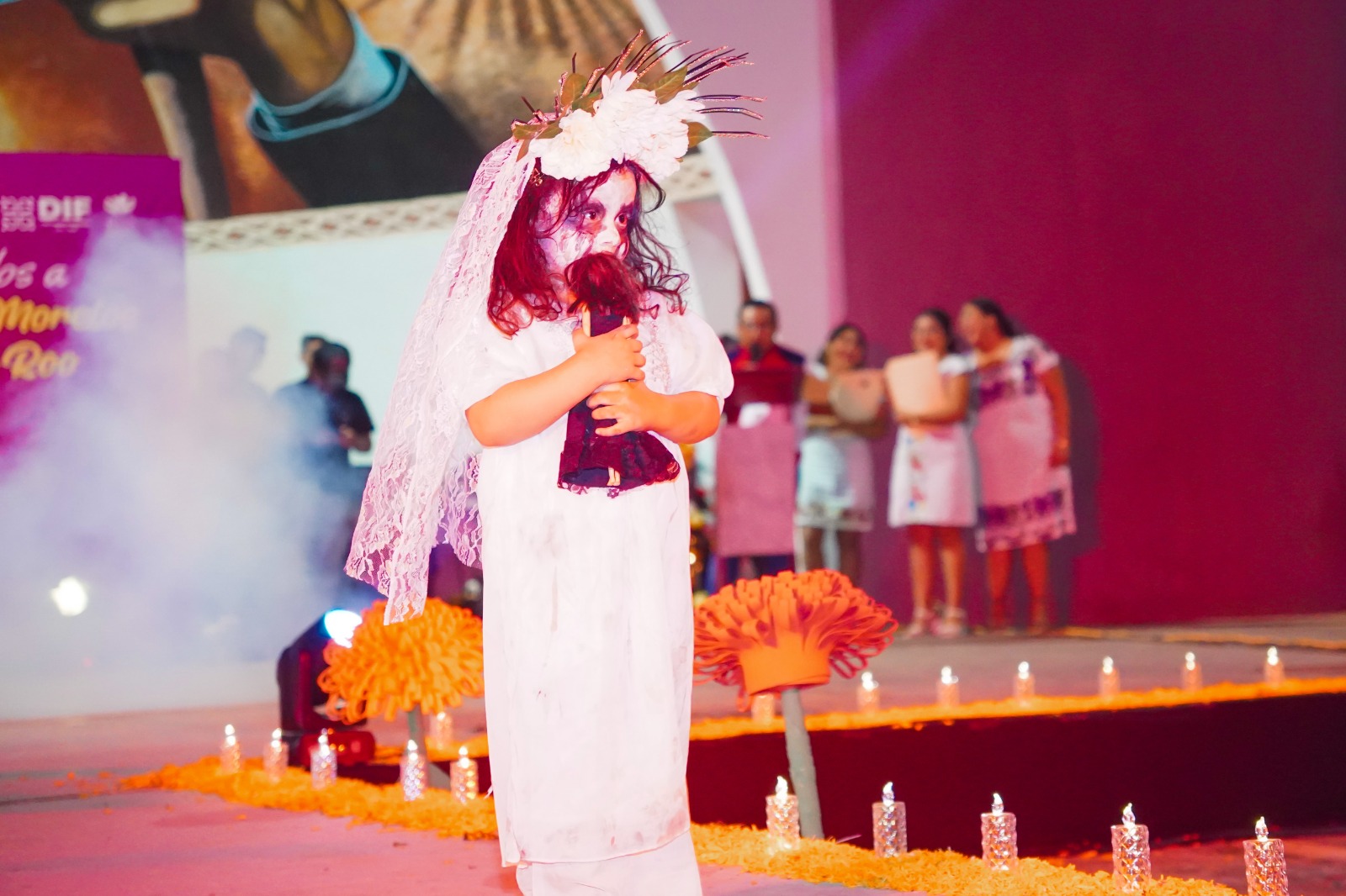 IMG-20251101-WA0006 ERIK BORGES YAM ENCABEZA CON ORGULLO EL INICIO DEL GRAN FESTIVAL DE DÍA DE MUERTOS “JANAL PIXÁN” 2025 DESDE LA PUERTA DE LA ZONA MAYA, JOSÉ MARÍA MORELOS