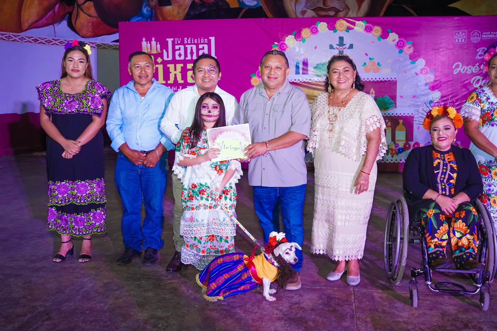 IMG-20251101-WA0014 ERIK BORGES YAM ENCABEZA CON ORGULLO EL INICIO DEL GRAN FESTIVAL DE DÍA DE MUERTOS “JANAL PIXÁN” 2025 DESDE LA PUERTA DE LA ZONA MAYA, JOSÉ MARÍA MORELOS