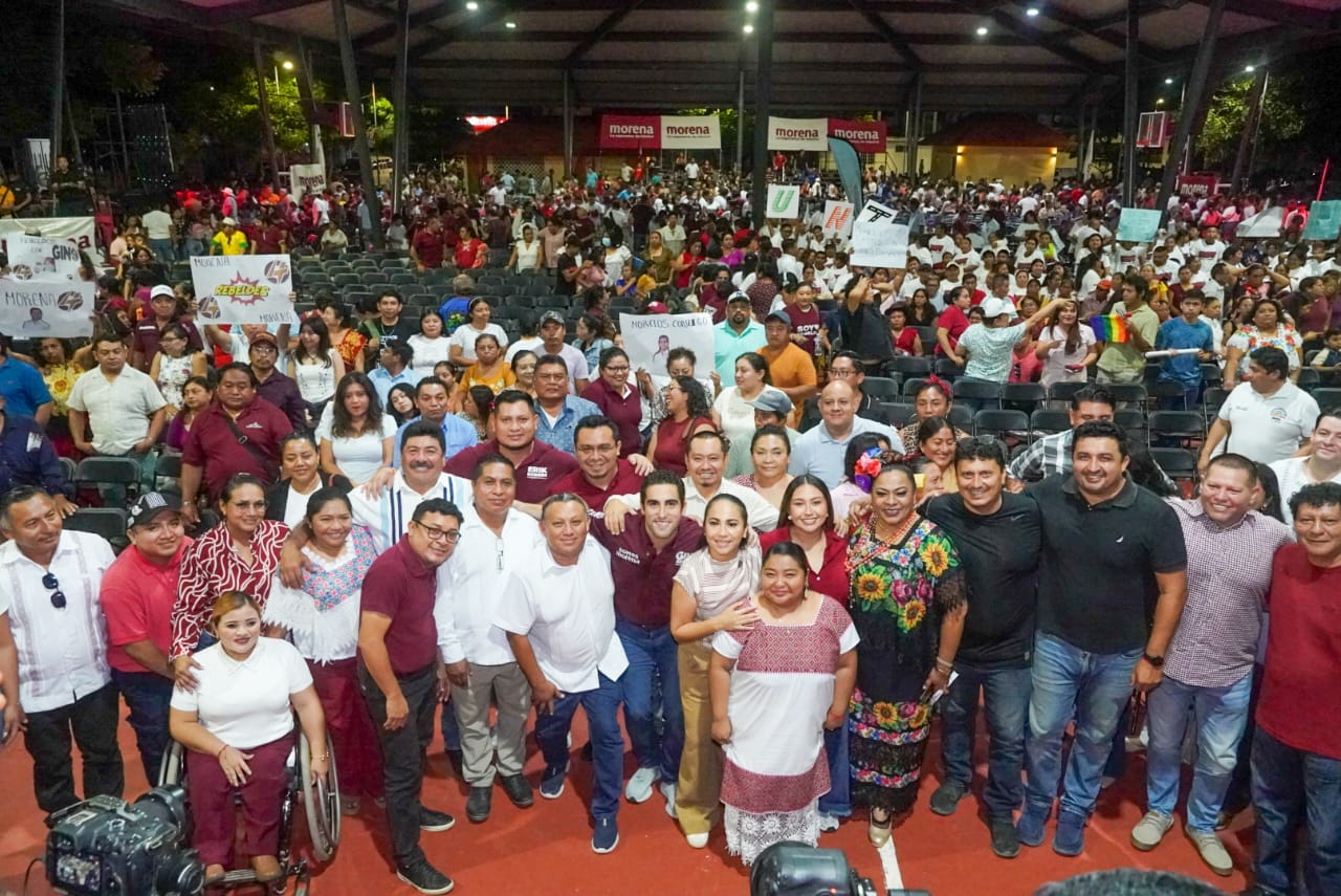 IMG-20251125-WA0034 EL GRAN LIDERAZGO DEL PRESIDENTE MORENISTA DE JOSÉ MARÍA MORELOS ERIK BORGES YAM DESTACÓ DURANTE LA ASAMBLEA INFORMATIVA DEL SENADOR EUGENIO SEGURA VÁZQUEZ EN LA ZONA MAYA