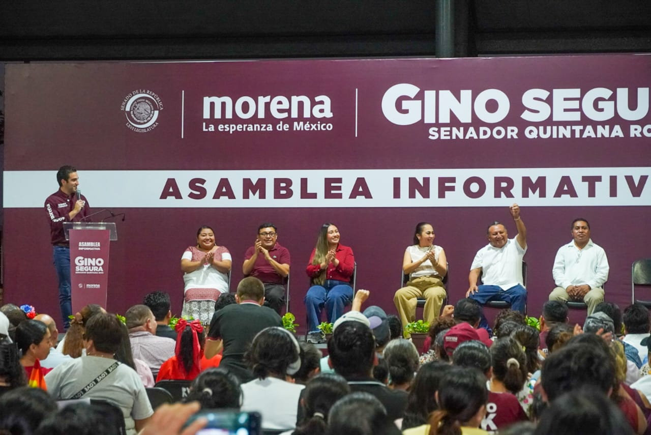 IMG-20251125-WA0041 EL GRAN LIDERAZGO DEL PRESIDENTE MORENISTA DE JOSÉ MARÍA MORELOS ERIK BORGES YAM DESTACÓ DURANTE LA ASAMBLEA INFORMATIVA DEL SENADOR EUGENIO SEGURA VÁZQUEZ EN LA ZONA MAYA